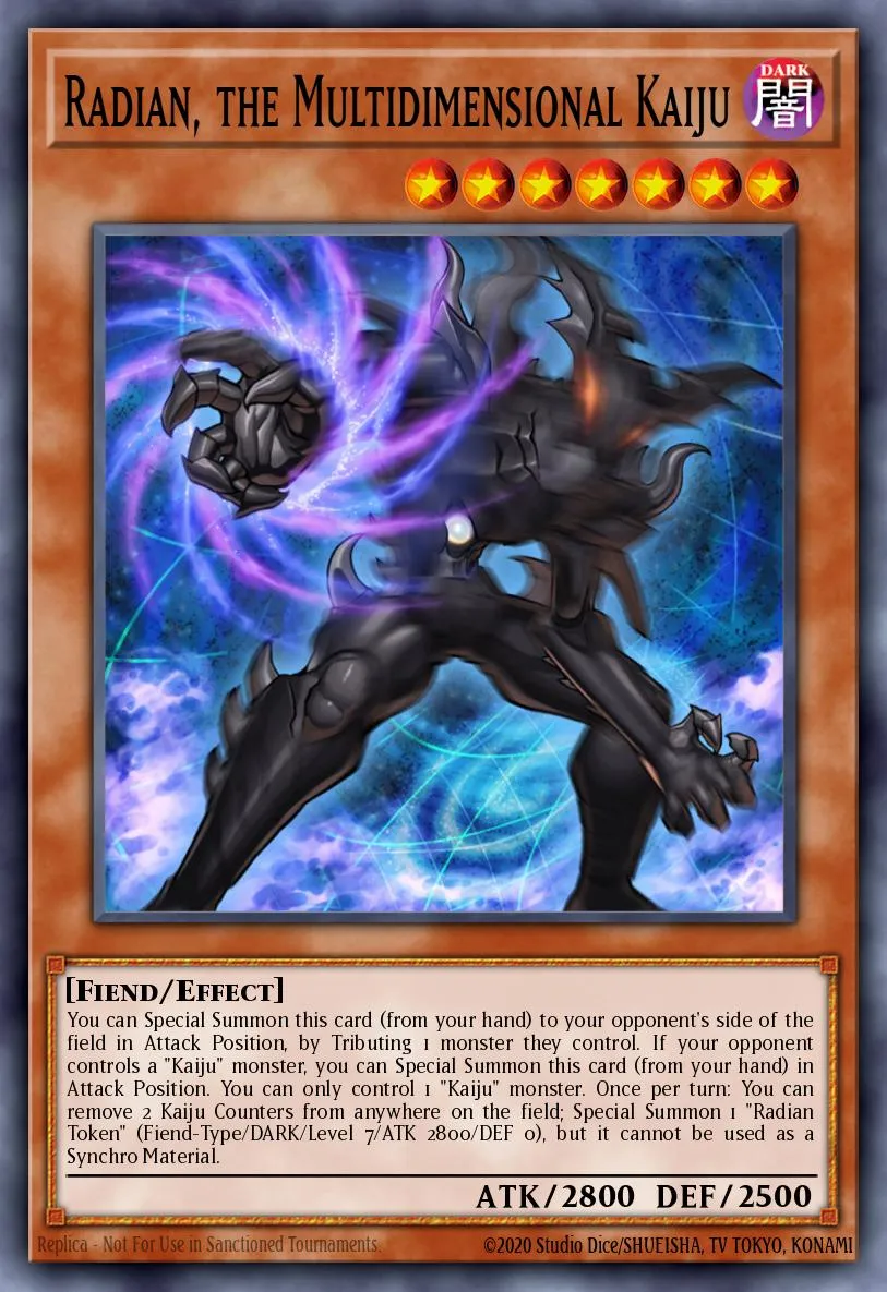 Radian, the Multidimensional Kaiju · Dimension of Chaos: Special Edition 28674152/4