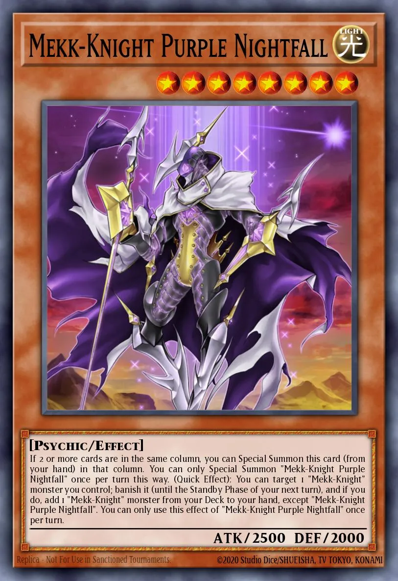 Mekk-Knight Purple Nightfall · Extreme Force Special Edition 28692962/4