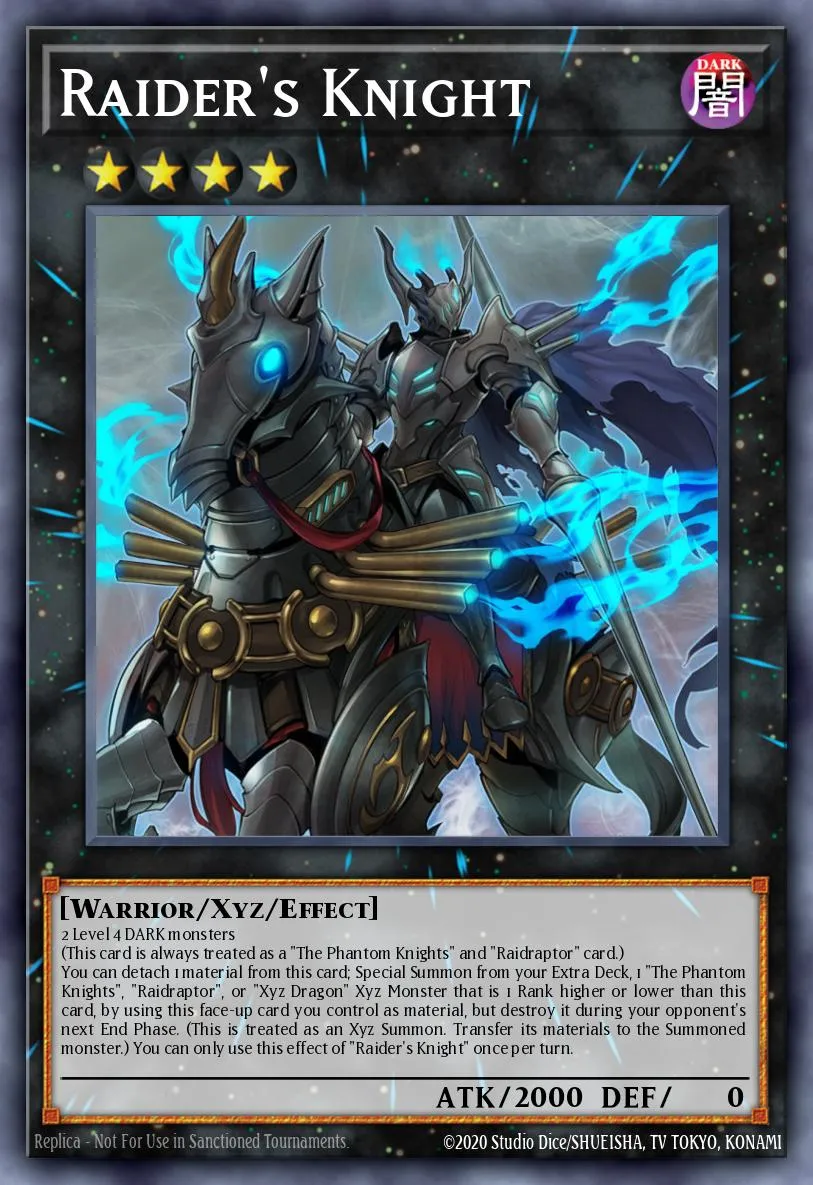 Raider's Knight · Phantom Rage Premiere! promotional card 28781003/1