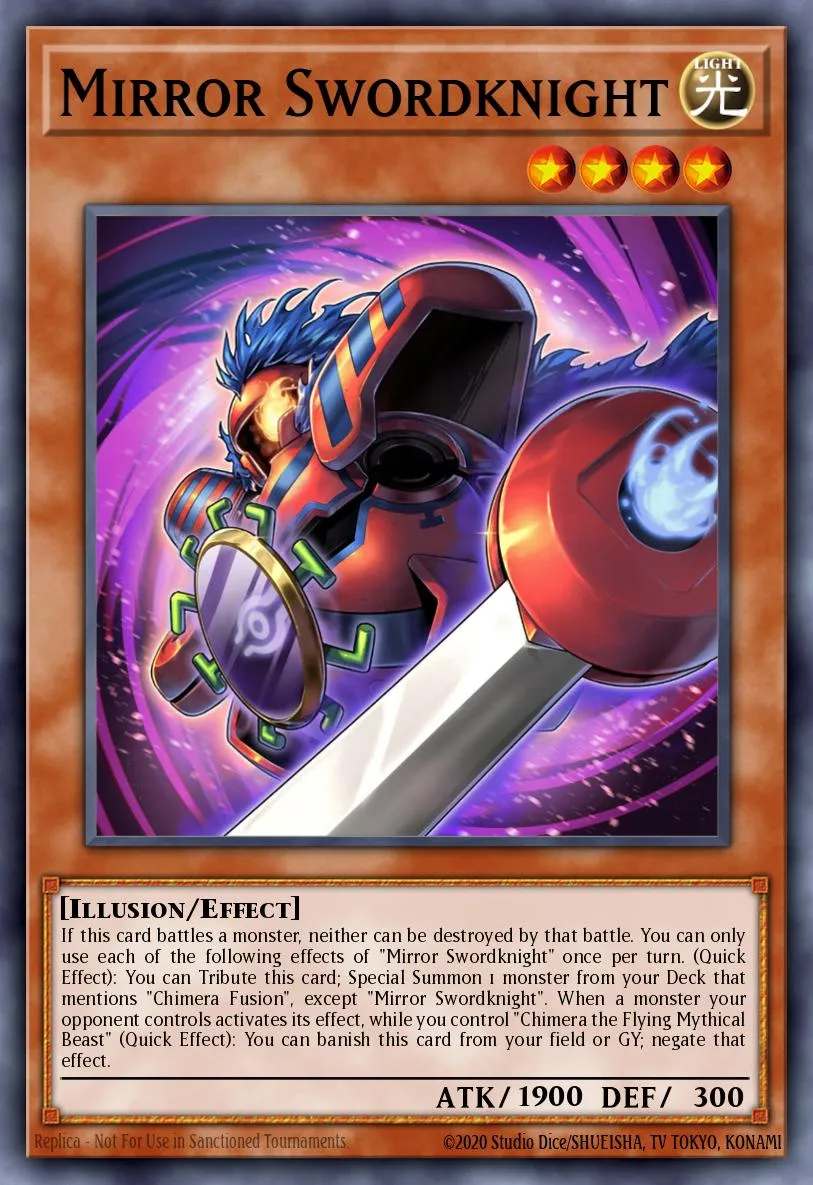 Mirror Swordknight · Duelist Nexus 28954097/99