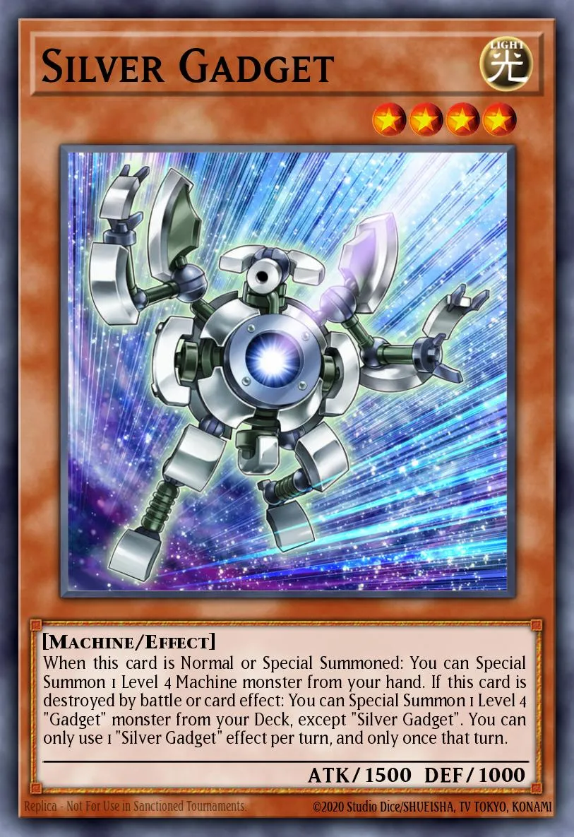 Silver Gadget · Yu-Gi-Oh! The Dark Side of Dimensions Movie Pack: Gold Edition 29021114/61
