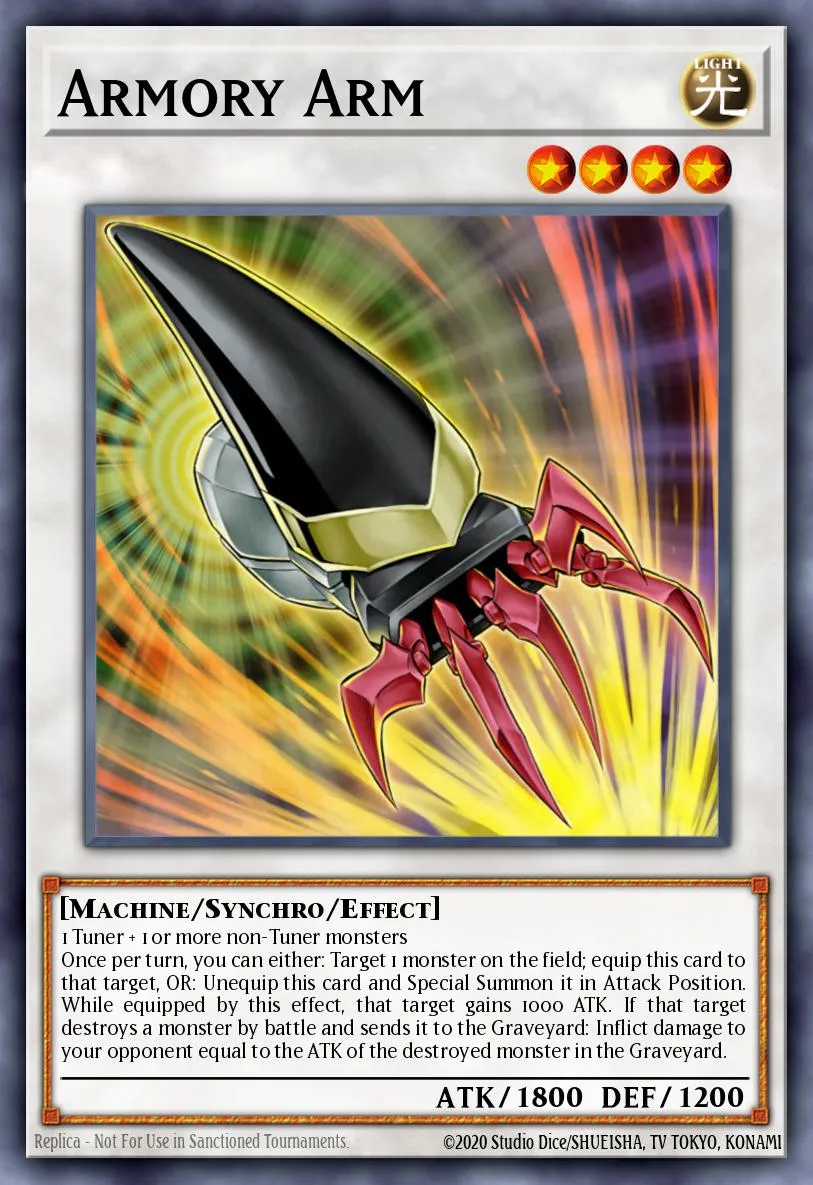 Armory Arm · Duelist Pack: Yusei 29071332/30