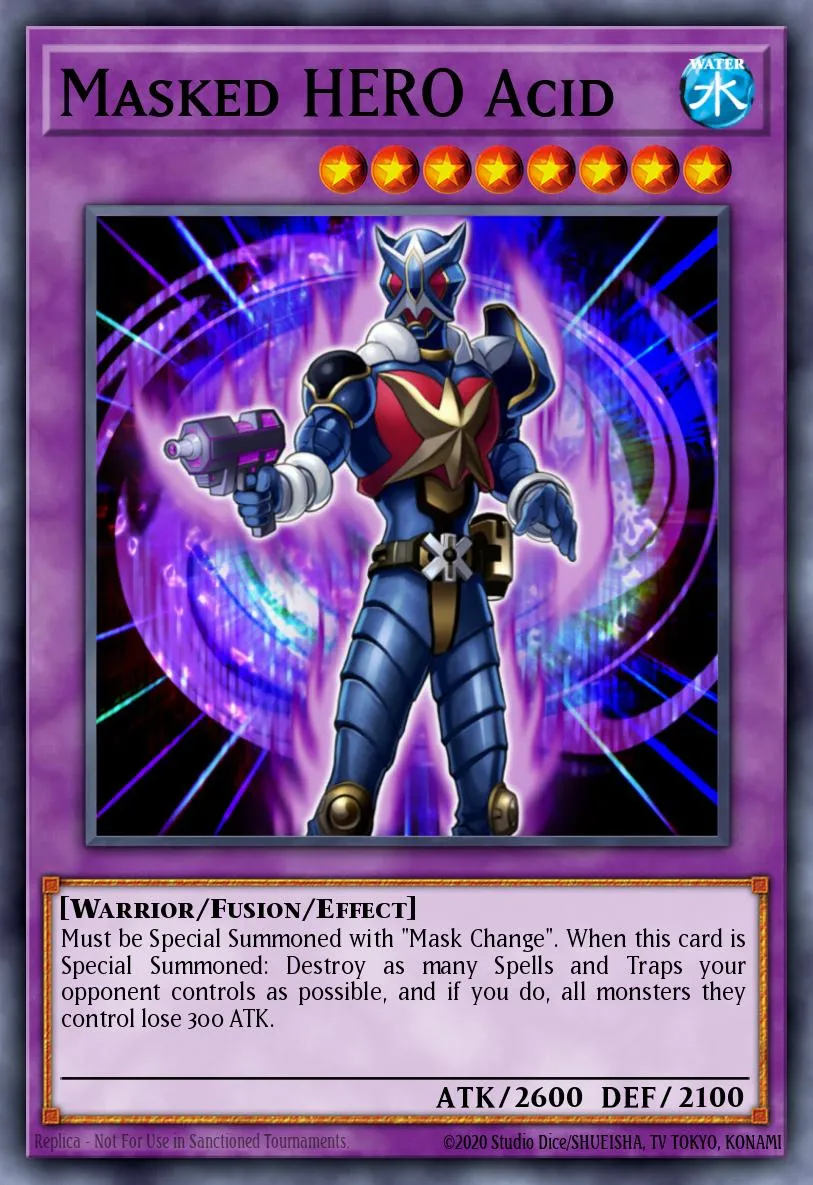 Masked HERO Acid · Premium Collection Tin 29095552/25