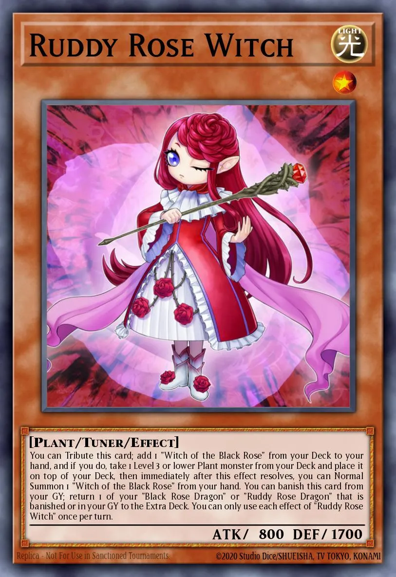 Ruddy Rose Witch · Lightning Overdrive Premiere! promotional card 29107423/1