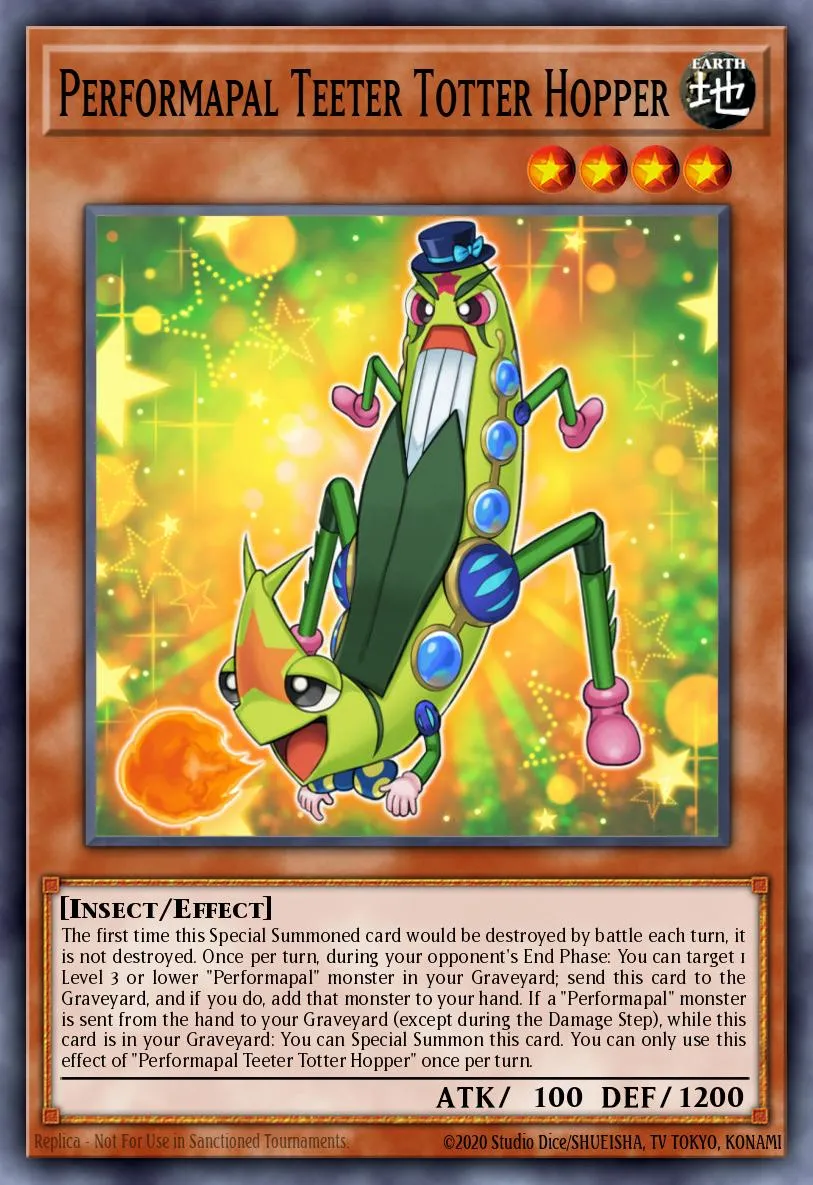 Performapal Teeter Totter Hopper · Starter Deck: Yuya 29169993/43
