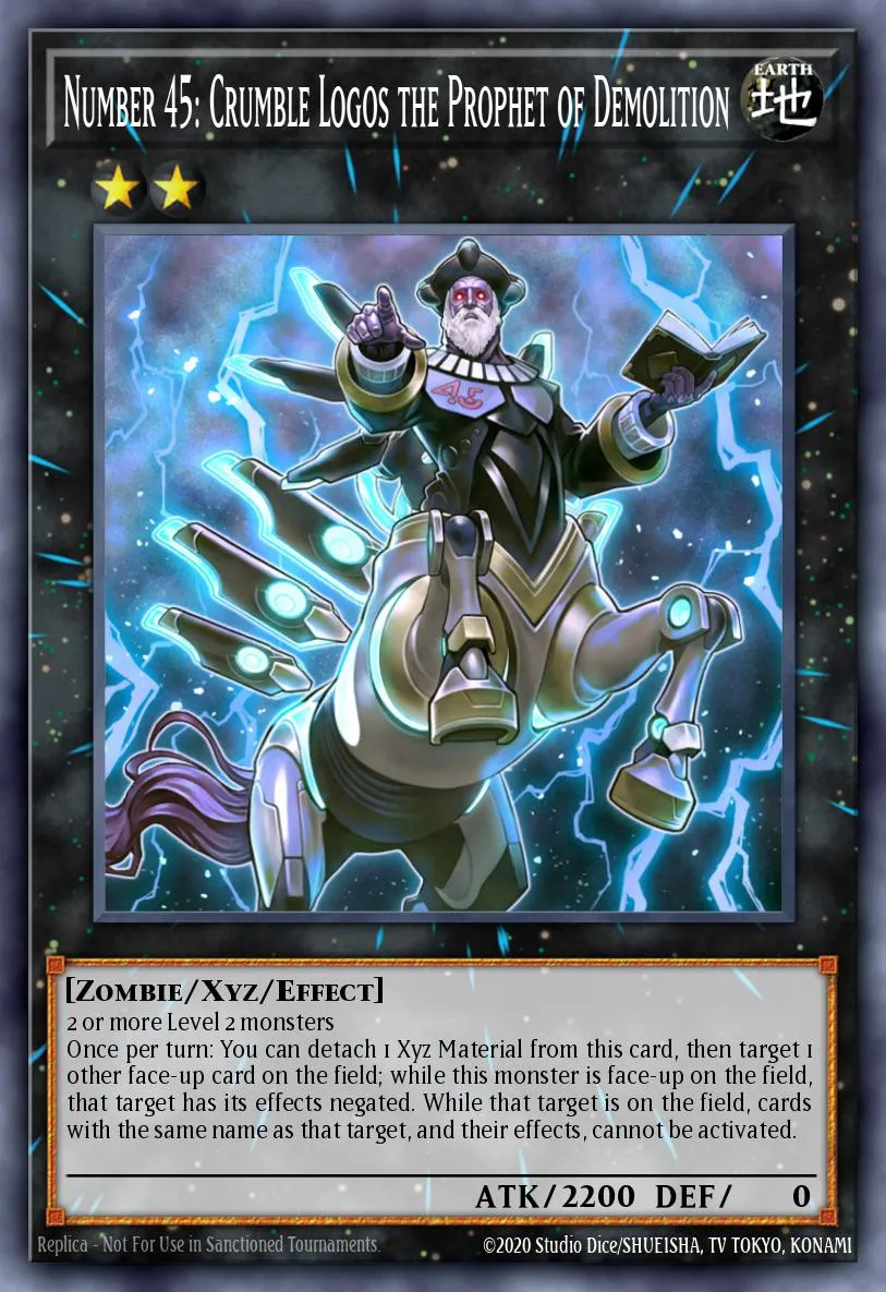 Number 45: Crumble Logos the Prophet of Demolition · Dragons of Legend: Unleashed 29208536/73