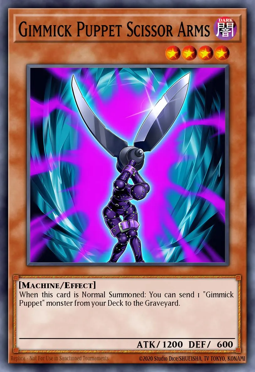 Gimmick Puppet Scissor Arms · Number Hunters 29216967/60