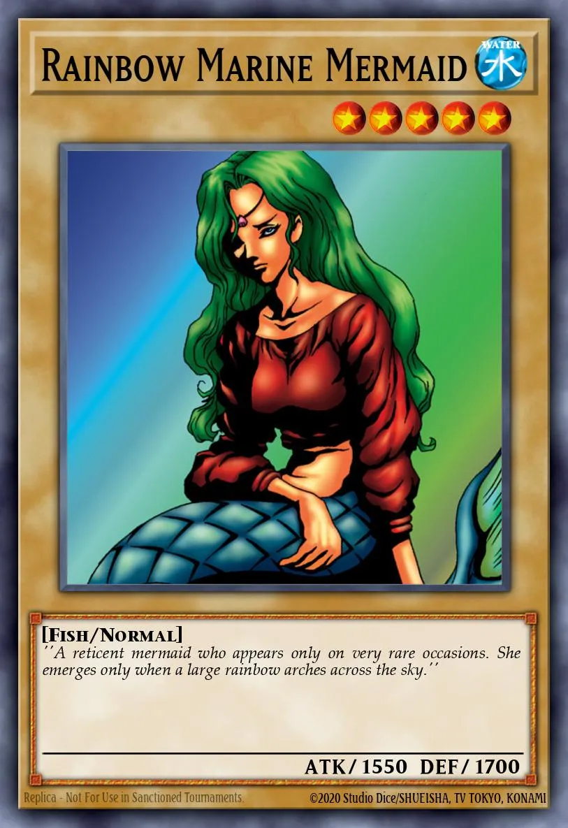 Rainbow Marine Mermaid · Yu-Gi-Oh (No Set) 29402771