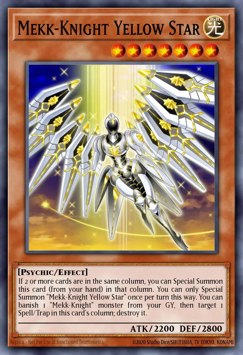 Mekk-Knight Yellow Star · Extreme Force Special Edition 29415459/4
