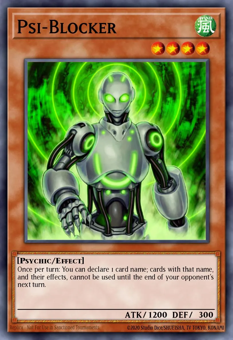 Psi-Blocker · Starstrike Blast Sneak Peek Participation Card 29417188/1