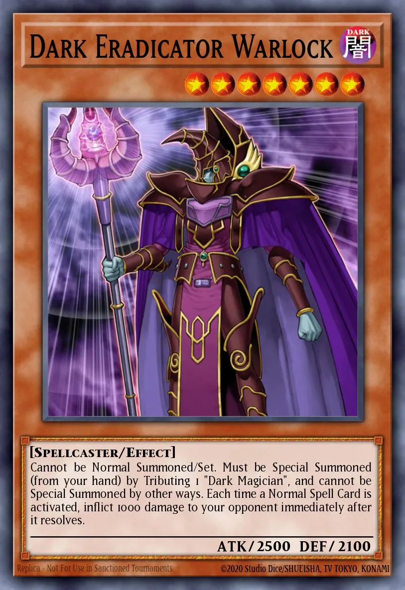 Dark Eradicator Warlock · Structure Deck: Spellcaster's Judgment 29436665/36