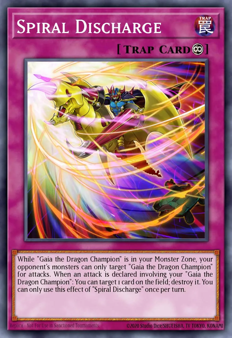 Spiral Discharge · Rise of the Duelist Premiere! promotional card 29477860/1