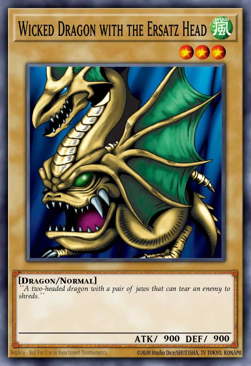 Wicked Dragon with the Ersatz Head · Yu-Gi-Oh (No Set) 2957055