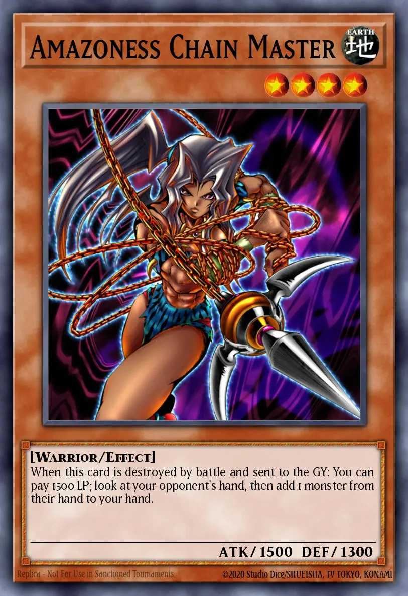 Amazoness Chain Master · The Lost Millennium Sneak Peek Participation Card 29654737/1