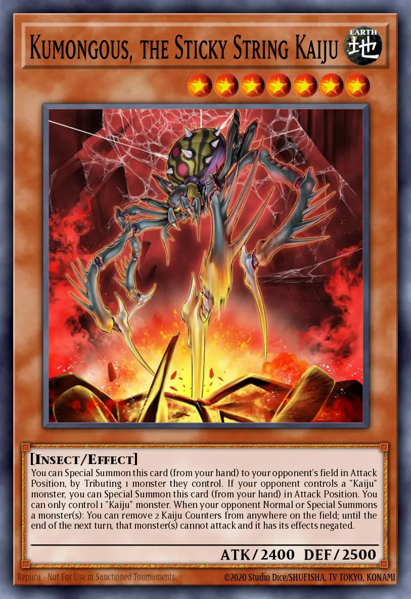 Kumongous, the Sticky String Kaiju · Clash of Rebellions: Special Edition 29726552/4