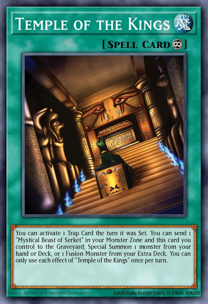 Temple of the Kings · Structure Deck: Marik (TCG) 29762407/38