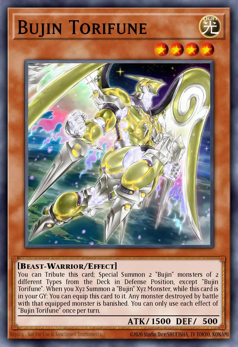 Bujin Torifune · Lightning Overdrive Premiere! promotional card 29981935/1