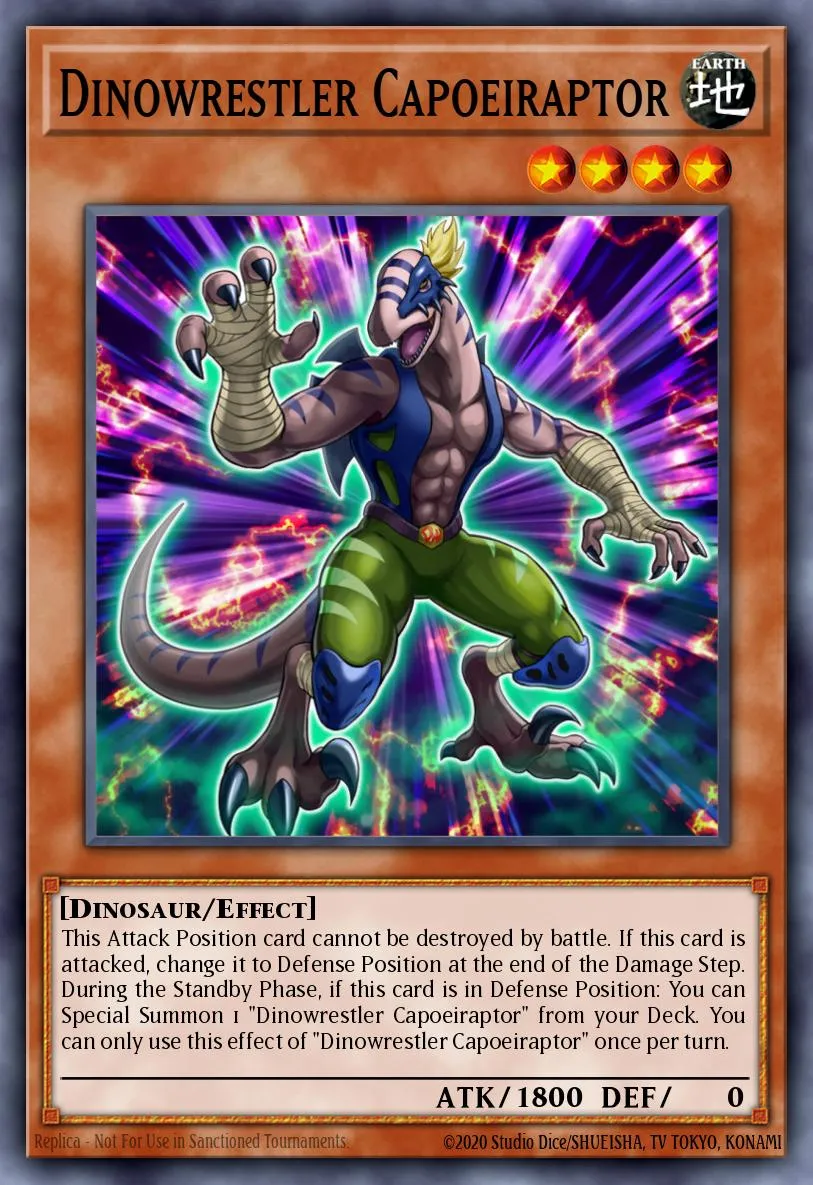 Dinowrestler Capoeiraptor · Soul Fusion Special Edition 29996433/4
