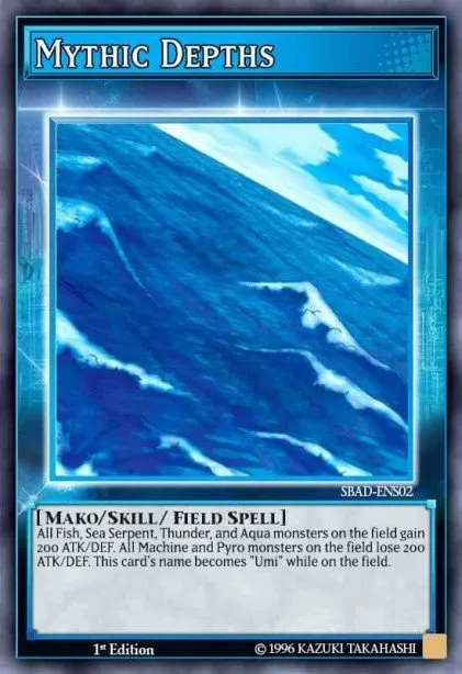 Mythic Depths · Speed Duel: Attack from the Deep 300102002/50