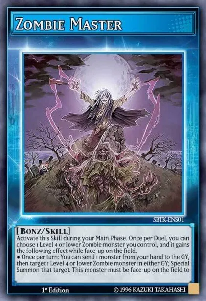 Zombie Master (Skill Card) · Speed Duel: Trials of the Kingdom Sneak Peek participation cards 300104001/10
