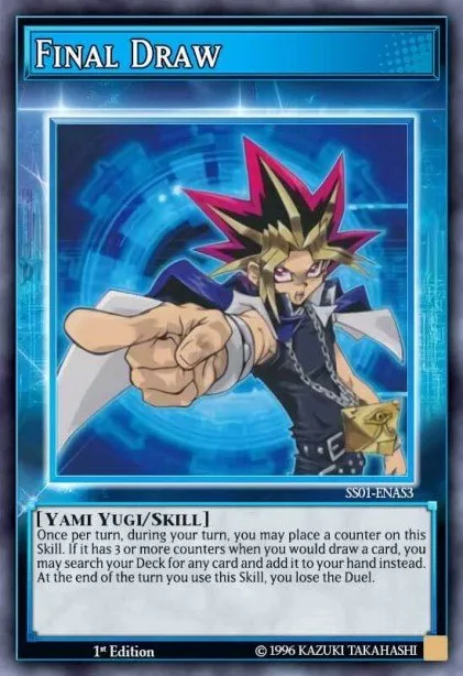 Final Draw · Speed Duel Starter Decks: Destiny Masters 300201003/64