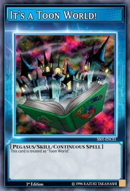 It's a Toon World! · Speed Duel Starter Decks: Destiny Masters 300201007/64