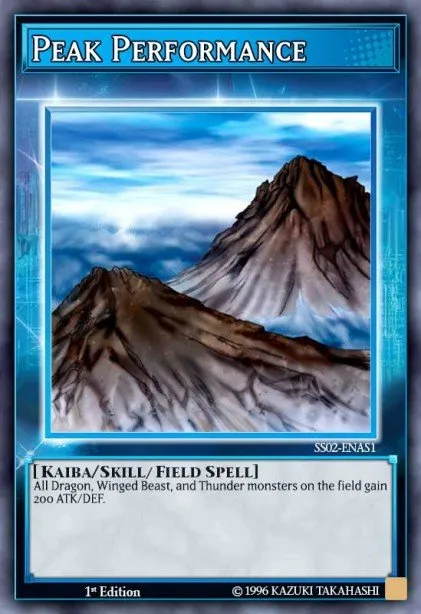 Peak Performance · Speed Duel Starter Decks: Duelists of Tomorrow 300202001/69