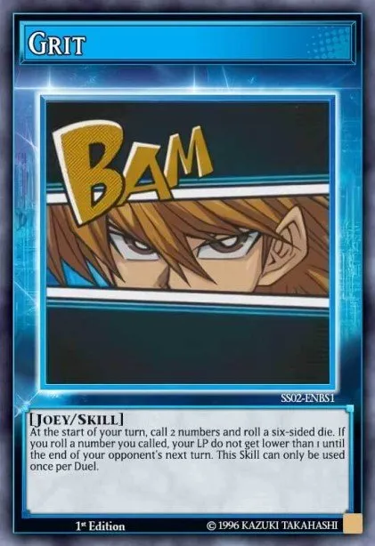 Grit · Speed Duel Starter Decks: Duelists of Tomorrow 300202004/69
