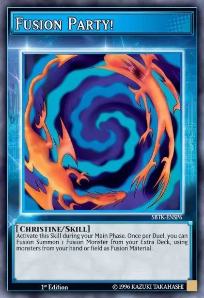 Fusion Party! · Speed Duel: Trials of the Kingdom Sneak Peek participation cards 300302001/10