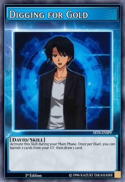 Digging for Gold · Speed Duel: Trials of the Kingdom Sneak Peek participation cards 300302004/10