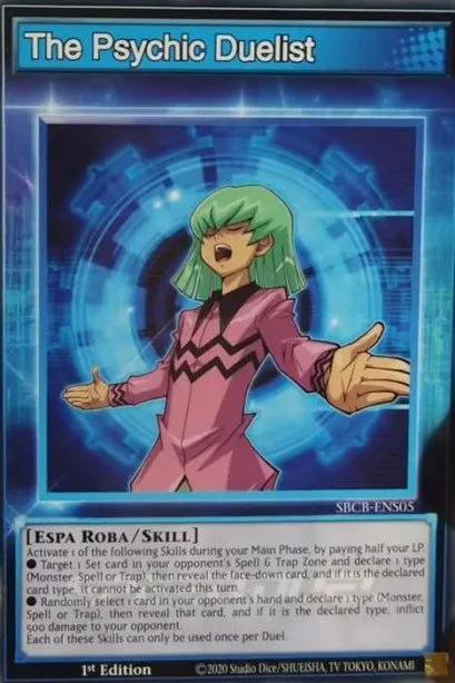 The Psychic Duelist · Speed Duel: Battle City Box 300302019/223