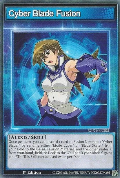 Cyber Blade Fusion · Speed Duel GX: Duel Academy Box 300302027/218