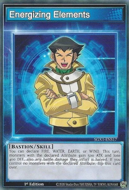 Energizing Elements · Speed Duel GX: Duel Academy Box 300302029/218