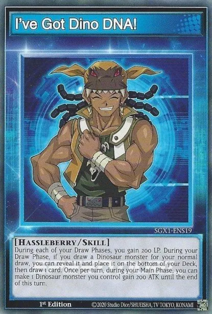 I've Got Dino DNA! · Speed Duel GX: Duel Academy Box 300302032/218