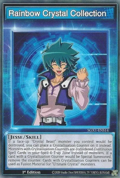 Rainbow Crystal Collection · Speed Duel GX: Duel Academy Box 300302038/218