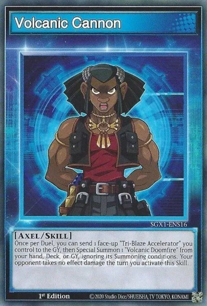 Volcanic Cannon · Speed Duel GX: Duel Academy Box 300302042/218