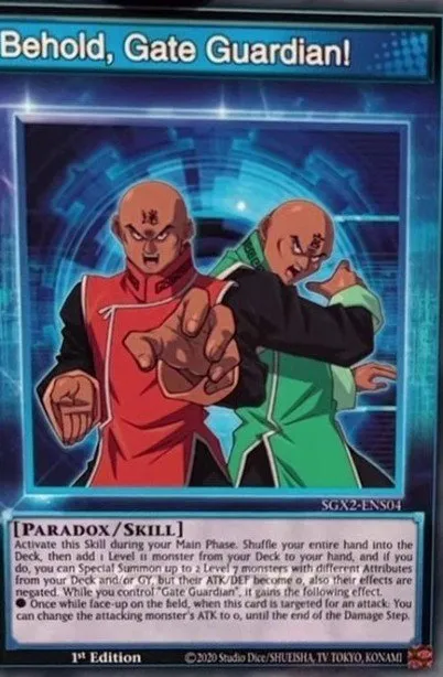 Behold, Gate Guardian! · Speed Duel GX: Midterm Paradox 300302043/110