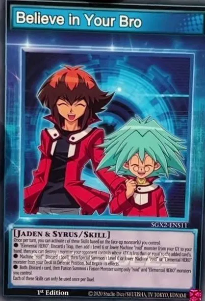 Believe in your Bro · Speed Duel GX: Midterm Paradox 300302044/110