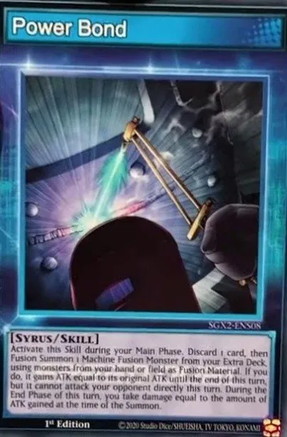 Power Bond (Skill Card) · Speed Duel GX: Midterm Paradox 300302051/110