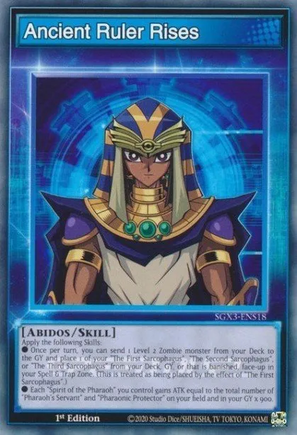 Ancient Ruler Rises · Speed Duel GX: Duelists of Shadows 300302056/221