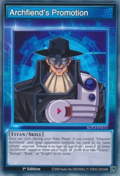 Archfiend's Promotion · Speed Duel GX: Duelists of Shadows 300302058/221