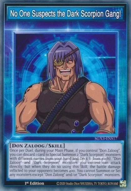 No One Suspects the Dark Scorpion Gang! · Speed Duel GX: Duelists of Shadows 300302068/221