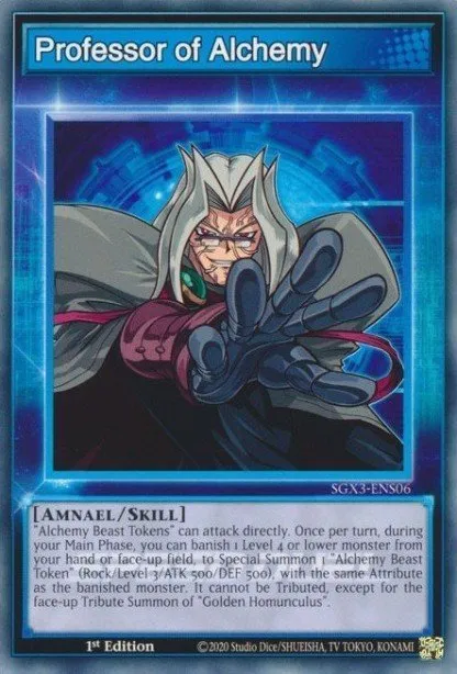 Professor of Alchemy · Speed Duel GX: Duelists of Shadows 300302070/221