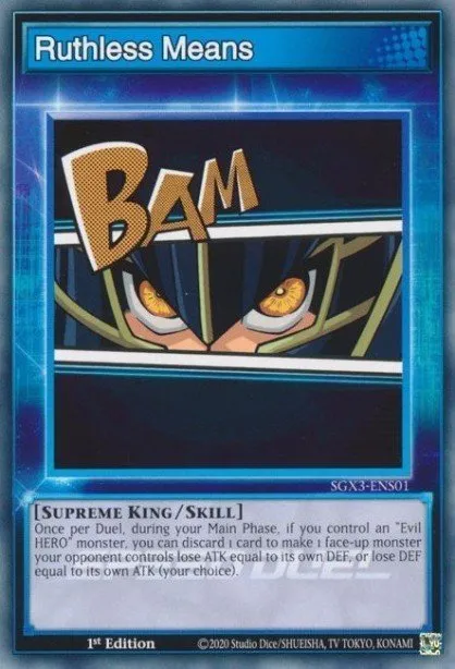 Ruthless Means · Speed Duel GX: Duelists of Shadows 300302071/221