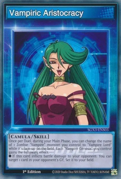 Vampiric Aristocracy · Speed Duel GX: Duelists of Shadows 300302074/221
