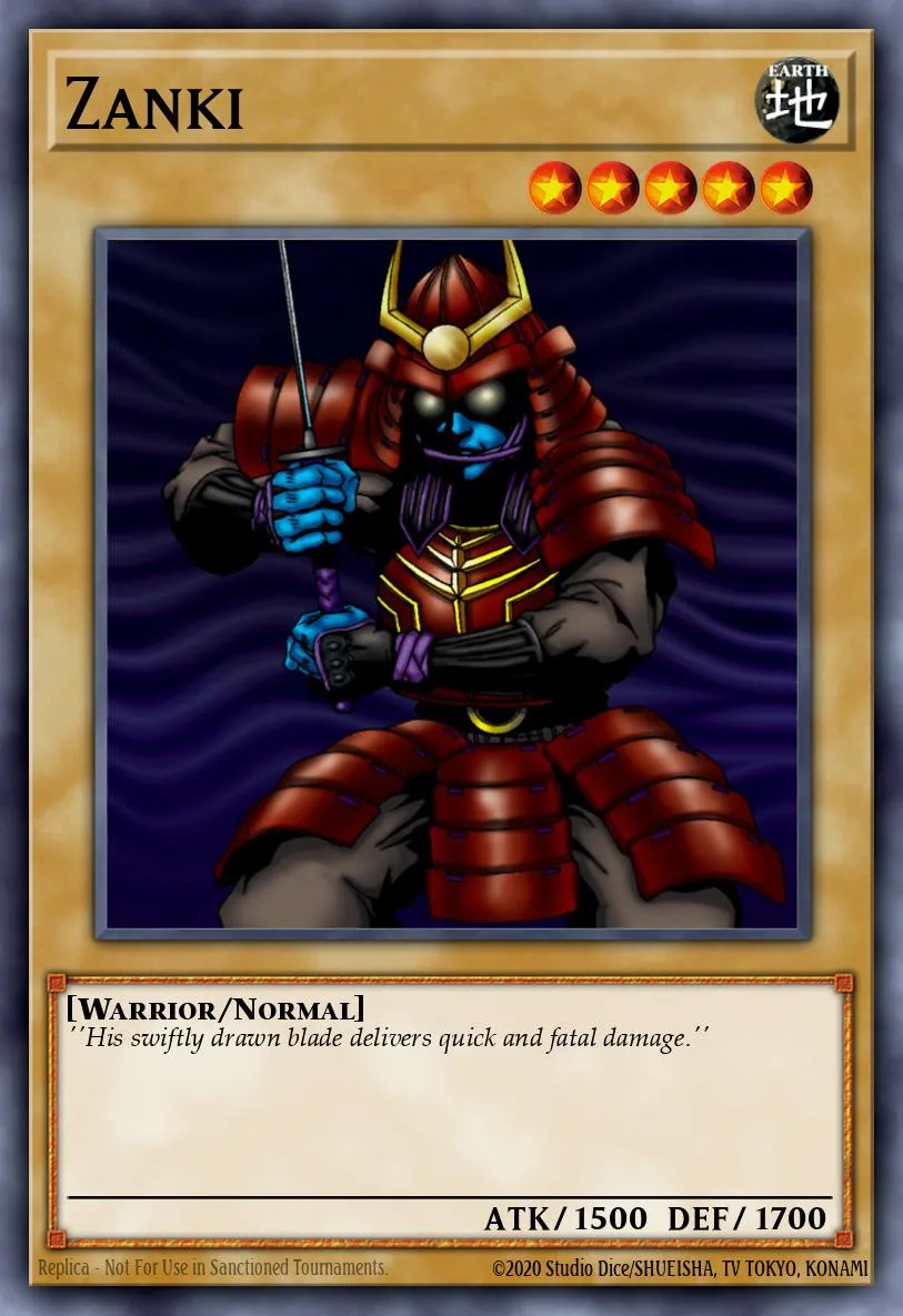 Zanki · Yu-Gi-Oh (No Set) 30090452