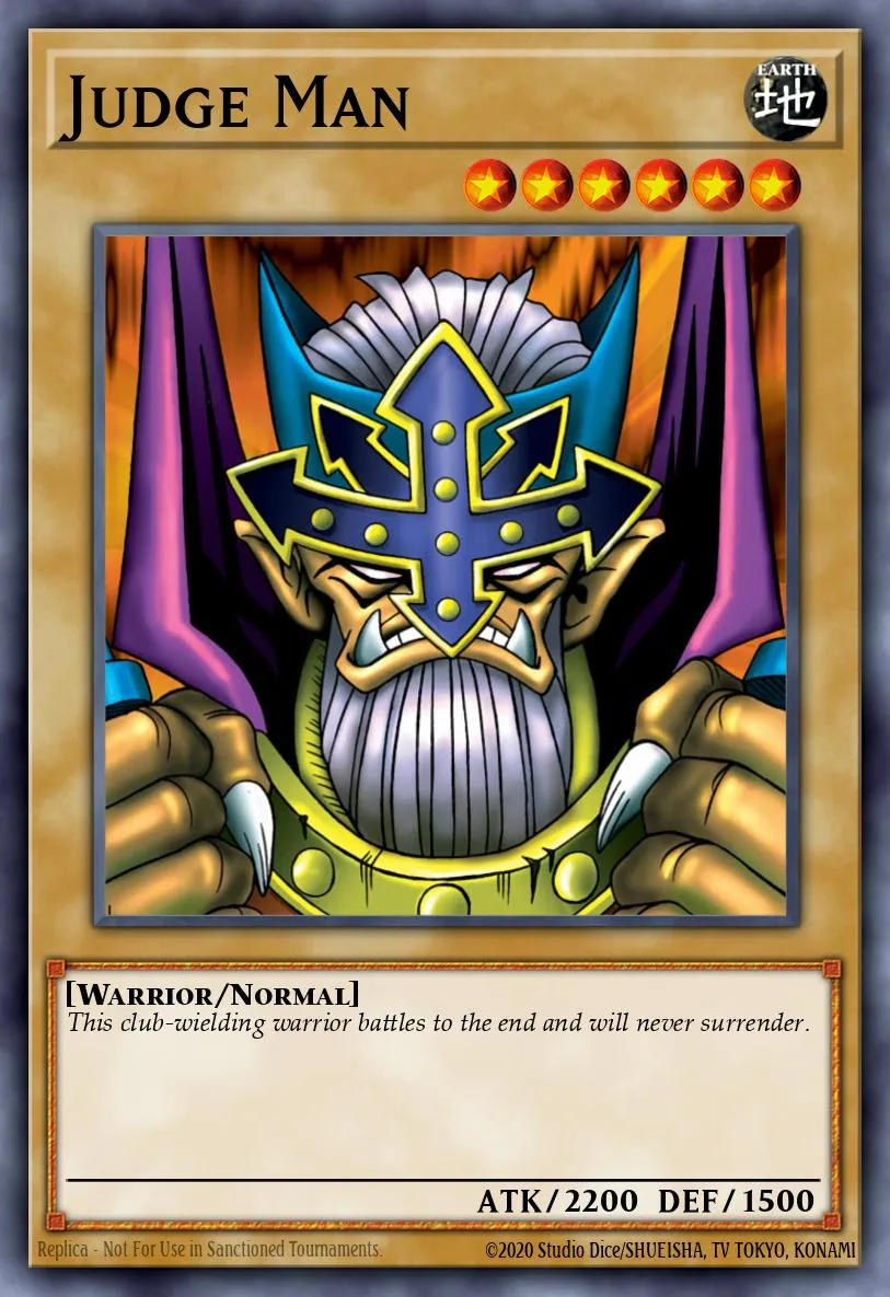 Judge Man · Starter Deck: Kaiba 30113682/96