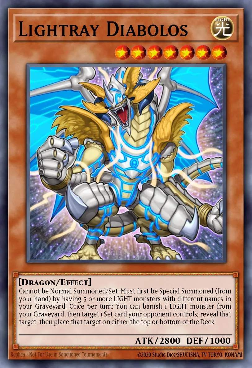 Lightray Diabolos · Galactic Overlord Sneak Peek Participation Card 30126992/1