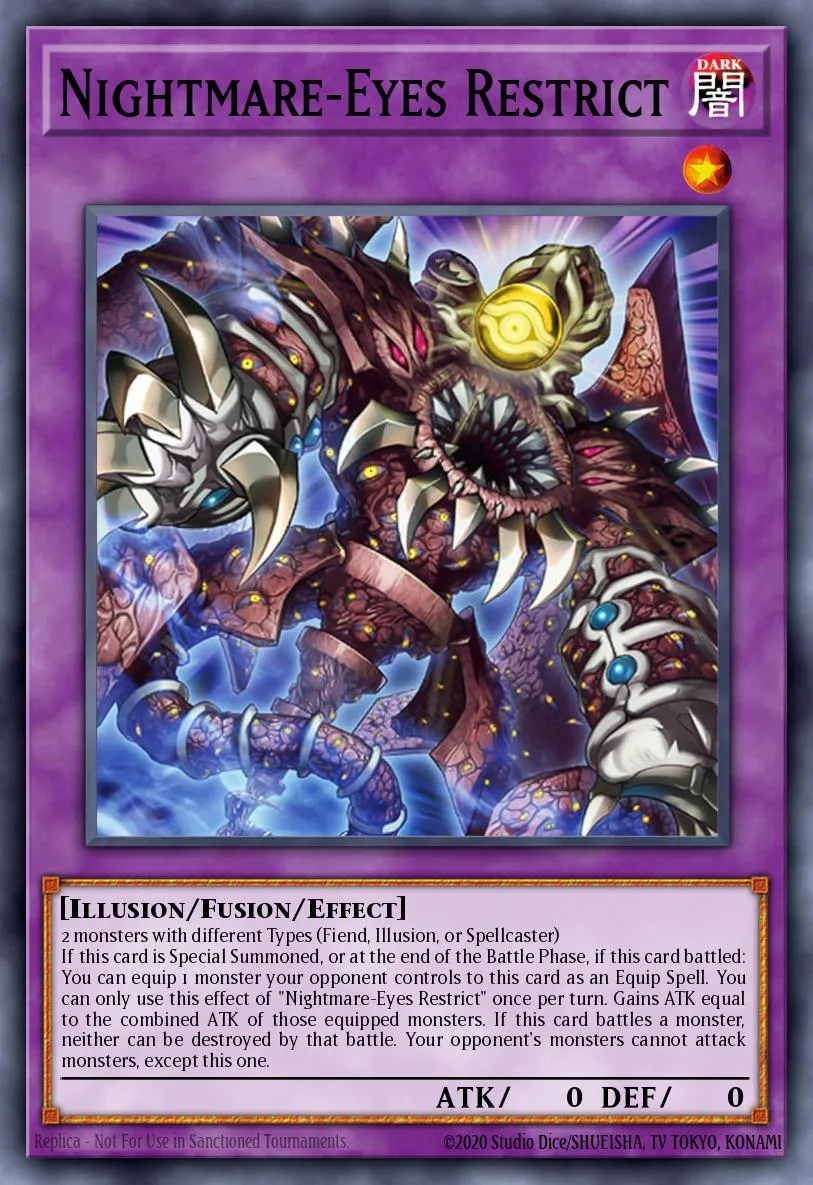 Nightmare-Eyes Restrict · Yu-Gi-Oh (No Set) 30138615