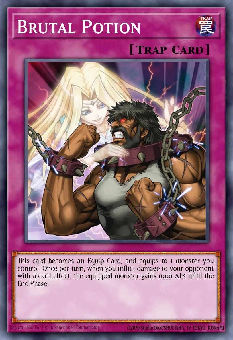 Brutal Potion · Yu-Gi-Oh! GX Tag Force Evolution promotional cards 30155789/3
